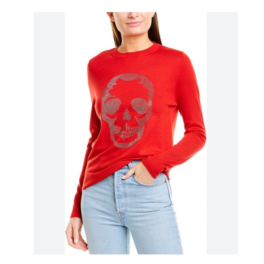 Zadig Voltaire Skull cashmere sweater